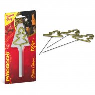 4 Cierges Magiques Sapin Dor�