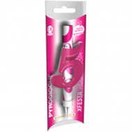 Fontaine Lumineuse Rose chiffre 5