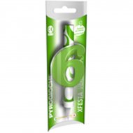 Fontaine Lumineuse Vert chiffre 6