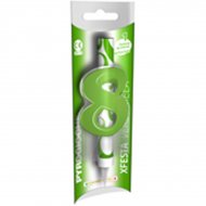 Fontaine Lumineuse Vert chiffre 8