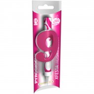 Fontaine Lumineuse Rose chiffre 9