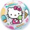 Bubble ballon � plat Hello Kitty images:#1