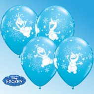 25 Ballons Olaf (Reine des Neiges)