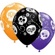 25 Ballons Jour des Morts Halloween