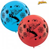 2 Ballons G�ant Spiderman (86 cm)