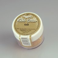 Poudre Paillettes comestibles Or (5 g)