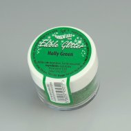 Poudre Paillettes comestibles Vert Fonc� (5 g)