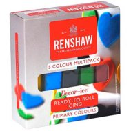 Pack 5 P�tes � Sucre Couleurs Primaires Renshaw