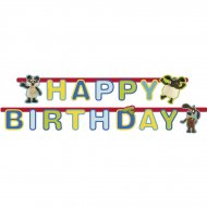 Guirlande lettres Happy Birthday Timmy le Mouton