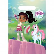 8 Pochettes Cadeaux Nella Princesse Chevalier