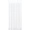16 Bougies El�gance (12 cm) - Blanc images:#0