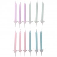 Kit 24 Bougies - Pastels Rainbow
