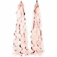 2 Suspensions Spirales - Soie Rose Gold