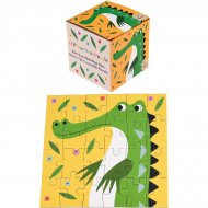 Mini Puzzle Crocodile Colorama - 24 pi�ces