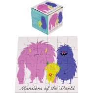 Mini Puzzle 24 Pi�ces Monstres Rigolos