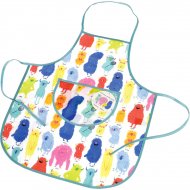 Tablier Monstres Rigolos (3-6 ans) - Coton plastifi�