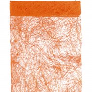 Chemin de table Abaca Orange