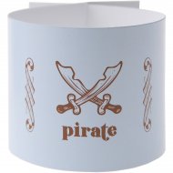 6 Ronds de serviettes Pirate Ciel