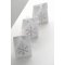 4 Bo�tes Cadeaux Flocons et Paillettes Blanc images:#0