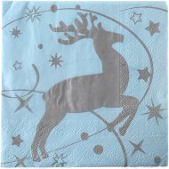 20 Serviettes Renne F��rie