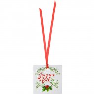 12 Etiquettes Marque-Places Joyeux No�l (5 cm)