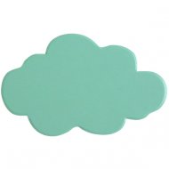 50 Gros Confettis Nuages Menthe (4 cm)