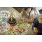 6 Sets de Table Joyeux Anniversaire Multicolore (34 cm) images:#1