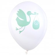 8 Ballons Baby Shower Turquoise