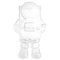 2 Bo�tes Transparentes Astronaute (9 cm) images:#0