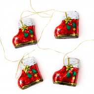 4 Bottes de No�l en Chocolat