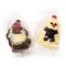 1 Bonhomme de Neige et 1 P�re No�l en Chocolat images:#0