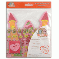 6 Cartes Princesse � Personnaliser