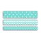 3 Masking Tape Etoiles/Pois/Zig-Zag (15 m) - Bleu Turquoise images:#2