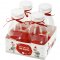 4 Petites Bouteilles de lait P�re No�l - Plastique images:#2