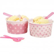 8 Pots � glace Mademoiselle Rose