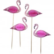 12 Pics Flamant Rose Romance (11,5 cm)