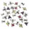 200 Gros Confettis Insectes R�tro (4 cm) - Carton images:#0
