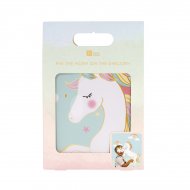 Jeu � fixer au mur Licorne