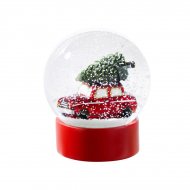 Grande Boule � Neige Voiture de No�l (12 cm)
