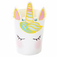 8 Gobelets Licorne Pastel