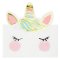 12 Serviettes Licorne Pastel images:#0