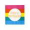 16 Serviettes Arc en Ciel - Happy Birthday images:#0