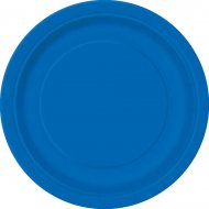 8 Assiettes Bleu Oc�an