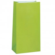 12 Sacs papier Vert