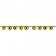 Guirlande Party Zone Construction Party