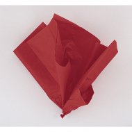 10 Feuilles Papier de Soie Rouge