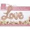 Guirlande Ballon Love Rose Gold (91 cm) images:#1