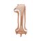 Ballon G�ant Chiffre 1 Rose Gold (86 cm) images:#0