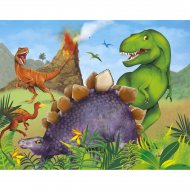 Jeu � fixer au mur Dino Jungle