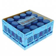 16 Mini Bulles de Savon - Bleu